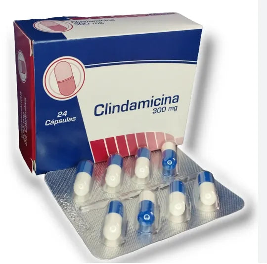 Clindamicina 300mg x 24 Caps (Coaspharma)