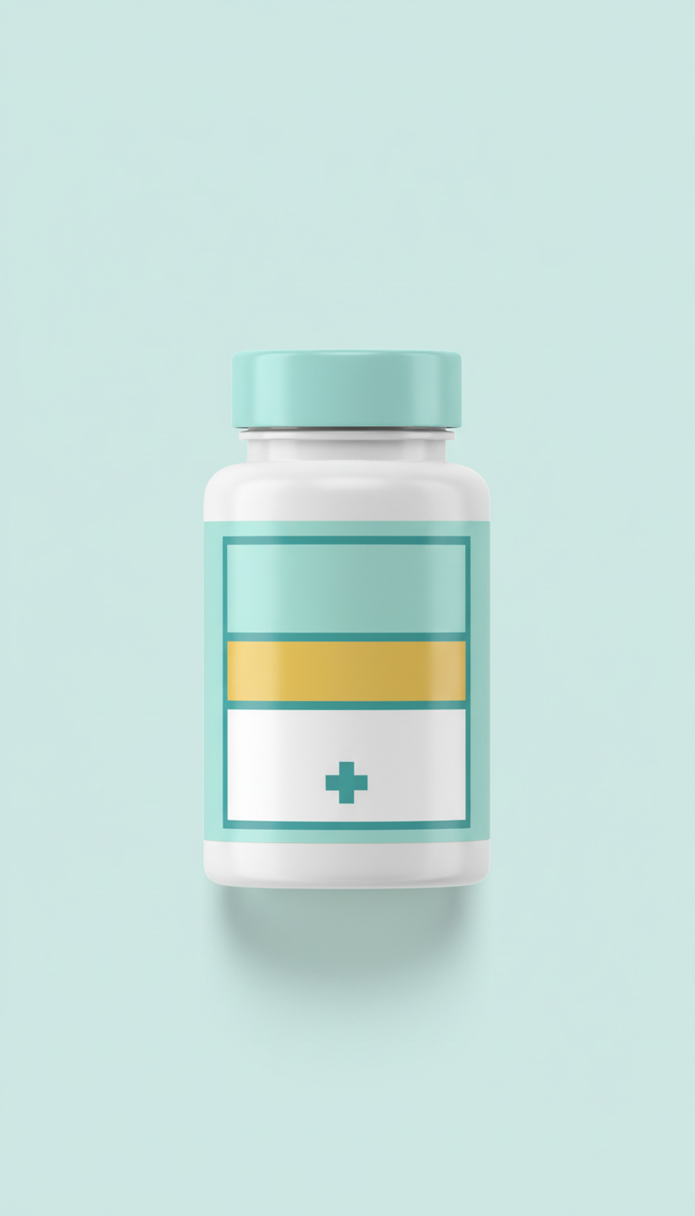 Pill bottle with secure cap