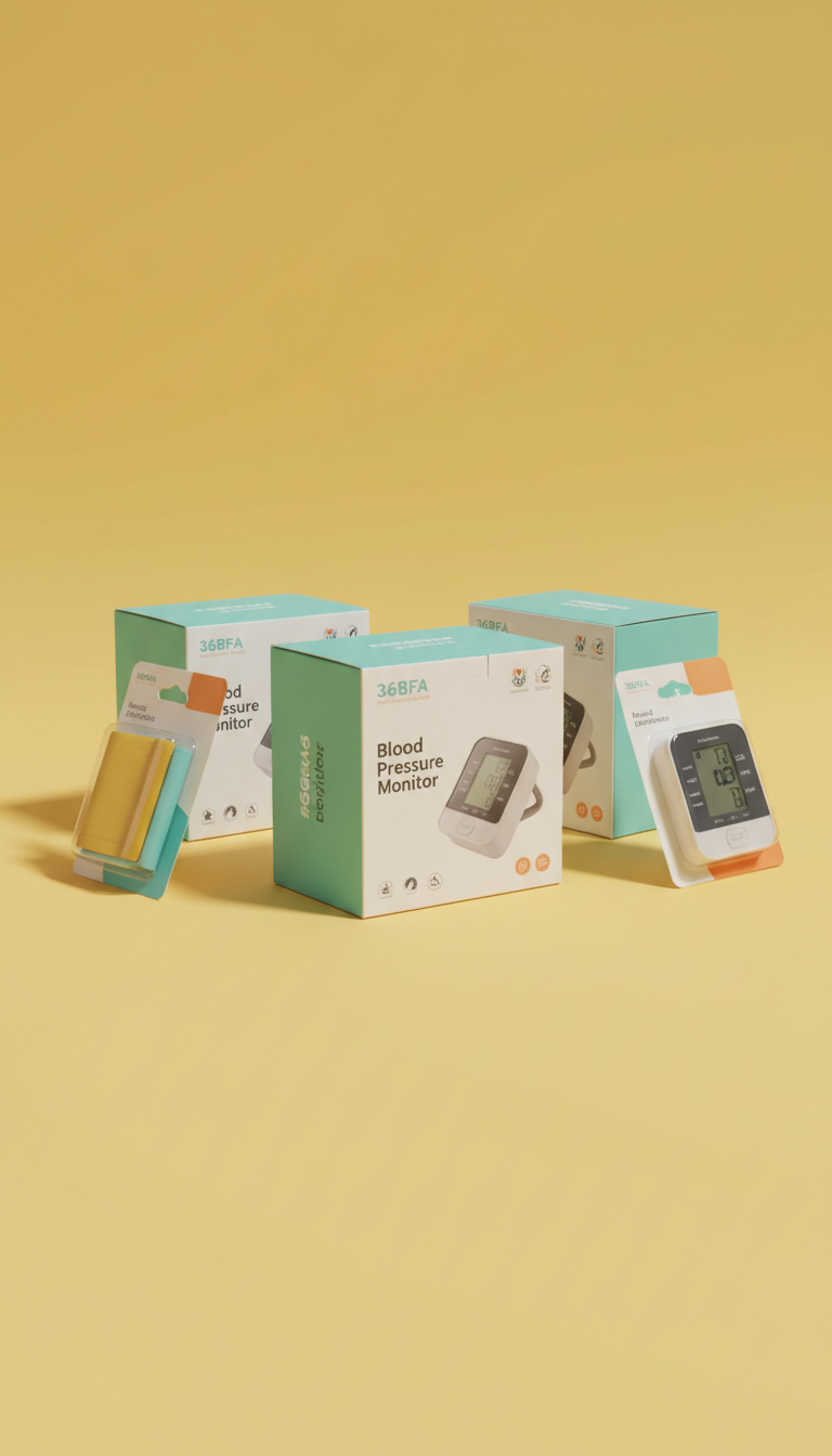 Blood Pressure Monitor Easy-Use Box